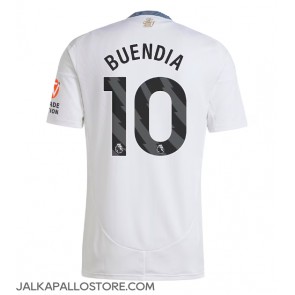 Aston Villa Emiliano Buendia #10 Vieraspaita 2024-25 Lyhythihainen